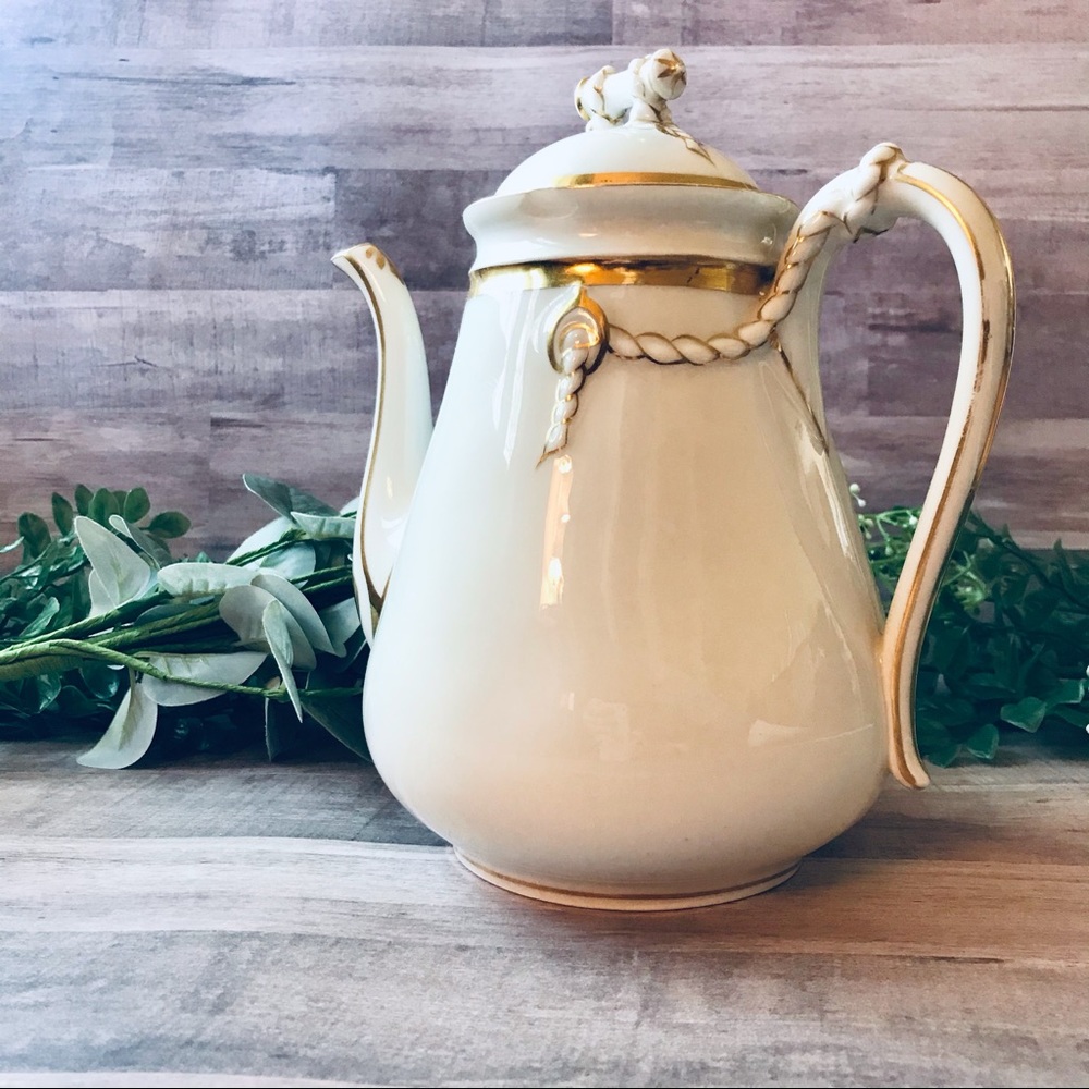 1880s Haviland Limoges Teapot
